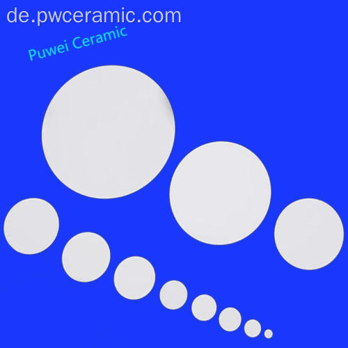 Customisierte hochpräzise Alumina -Keramikscheibe